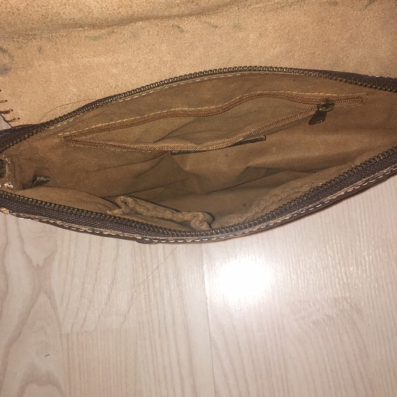 Cross-Body Leather Bag - Picture 3 of 4